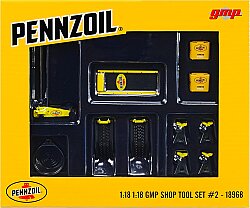 Greenlight 1/18 Pennzoıl Tool S Gmp-18968 - 8