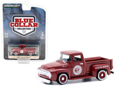 Greenlight 1/64 Blue Collar Collection Series 121/64 1956 Ford F-100G-35260 - 1