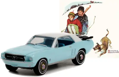 Greenlight Norman Rockwell 1/64 1956 Ford F-100 G-54060 - 1