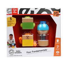 Hape Baby Einstein Four Fundamentals Ahşap Duyu Seti 800851 - 1