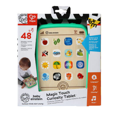 Hape Baby Einstein Magic Touch Curiosity Tablet - Dokunmatik Ahşap Tablet 800853 - 1