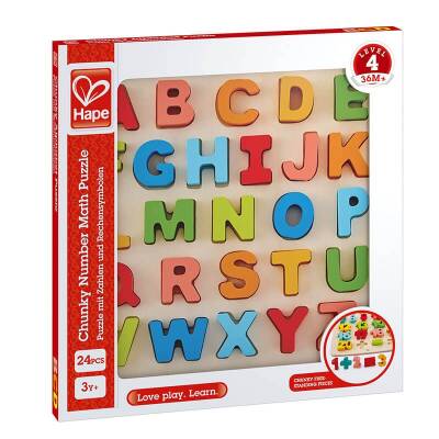 Hape Chunky Puzzle Alfabe Yapbozu E1551 - 1