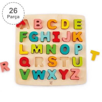 Hape Chunky Puzzle Alfabe Yapbozu E1551 - 3