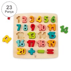 Hape Chunky Puzzle Matematik Yapbozu E1550 - 2