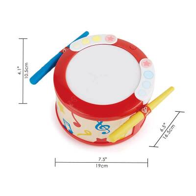 Hape Eğitici Işıklı Oyuncak Davul E0620 - 3