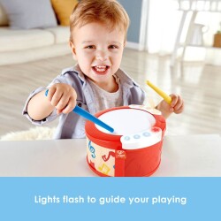 Hape Eğitici Işıklı Oyuncak Davul E0620 - 4