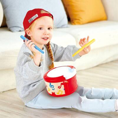 Hape Eğitici Işıklı Oyuncak Davul E0620 - 5
