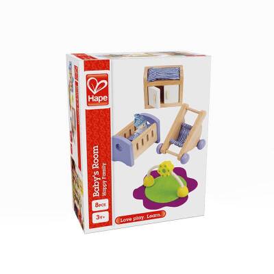 Hape Oyuncak Bebek Odası Eşya Seti E3459 - 1