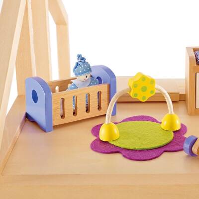 Hape Oyuncak Bebek Odası Eşya Seti E3459 - 6