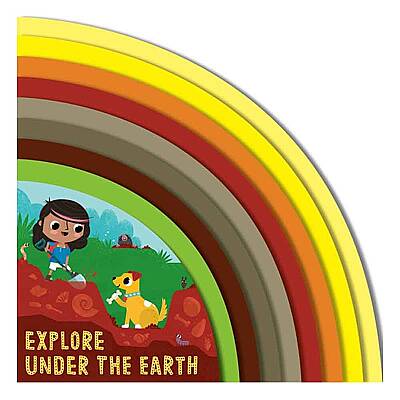 Happy Yak Explore Under The Earth - Board Book - 1