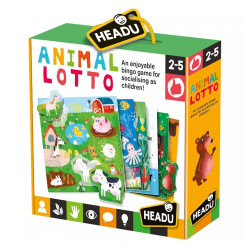 Headu Animal Lotto Montessori (2-5 Yaş) MU22847 - 1