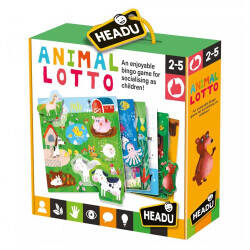 Headu Animal Lotto Montessori (2-5 Yaş) MU22847 - 3