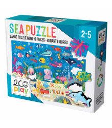Headu Ecoplay Shaped Puzzle Sea Mu29563 - 1