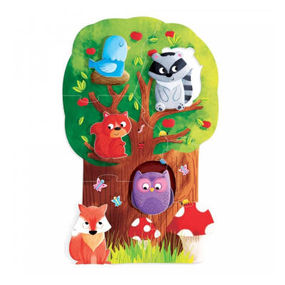 Headu Montessori First Puzzle The Forest (2-4 Yaş) IT20133 - 3