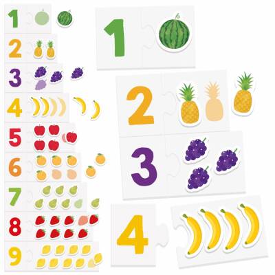 Headu Tactile Numbers Montessori (3-6 Yaş) Mu57571 - 2