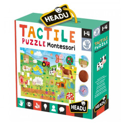Headu Tactile Puzzle Montessori (1-4 Yaş) Mu23592 - Headu