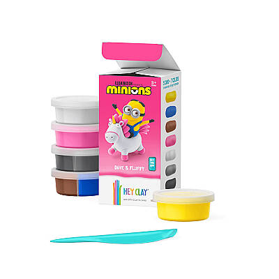 Hey Clay Hava ile Kuruyan Kil (5'li Kutu) - Minyonlar - Dave & Fluffy HC050181 - 3