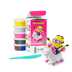 Hey Clay Hava ile Kuruyan Kil (5'li Kutu) - Minyonlar - Dave & Fluffy HC050181 - Hey Clay