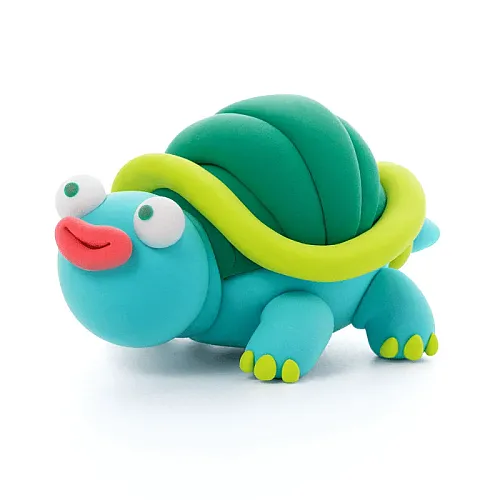 Hey Clay Yaratıcı Kil Seti - Tarantula, Turtle, Orange Frog Hc-60050 - 3