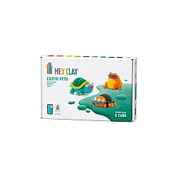 Hey Clay Yaratıcı Kil Seti - Tarantula, Turtle, Orange Frog Hc-60050 - 1
