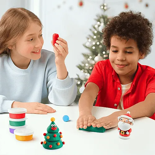 Hey Clay Yaratıcı Kil Seti - Winter Holidays Hc-99001 - 4