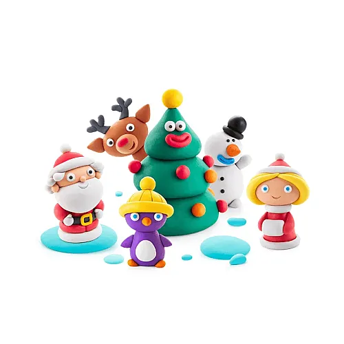 Hey Clay Yaratıcı Kil Seti - Winter Holidays Hc-99001 - 2