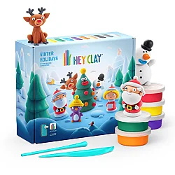 Hey Clay Yaratıcı Kil Seti - Winter Holidays Hc-99001 - 1