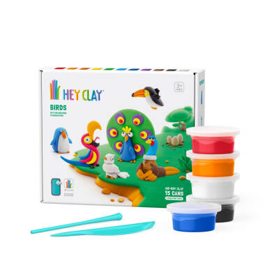 Hey Clay Hava ile Kuruyan Kil (15'li kutu) - Kuşlar HC015013 - 1