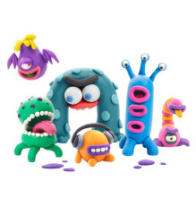 Hey Clay Hava ile Kuruyan Kil (6'lı Kutu) - Monsters (Hipster, Bigwig, Donut) HC060036 - 5