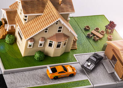 Hızlı ve Öfkeli Nano Dom's House Diorama 560773480 - 7