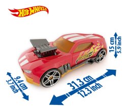 Hot Wheels 2in-1 Race Haul Car Storage Case Hwcc15R - 4