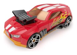 Hot Wheels 2in-1 Race Haul Car Storage Case Hwcc15R - 1