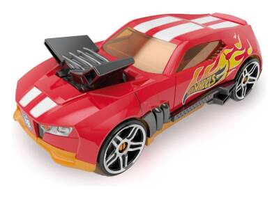 Hot Wheels 2in-1 Race Haul Car Storage Case Hwcc15R - 1