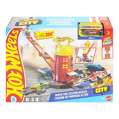Hot Wheels City Süper İtfaiye İstasyonu Oyun Seti Jhl95 - 1