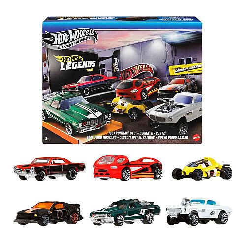 Hot Wheels Efsane Temalı Çoklu Arabalar Jby78 - 1