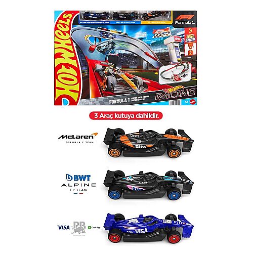 Hot Wheels F1 Temel Yarış Pisti Jdy15 - 2