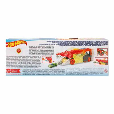 Hot Wheels Fırlatıcı ve Taşıyıcı Ejderha GTK42 - 9