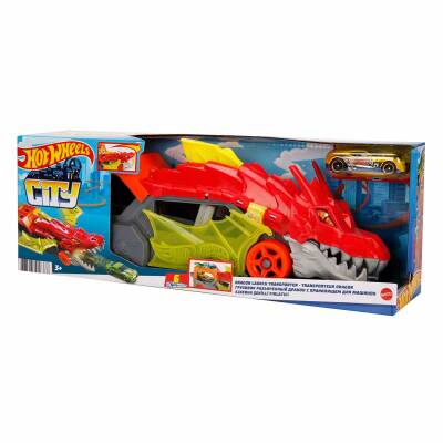 Hot Wheels Fırlatıcı ve Taşıyıcı Ejderha GTK42 - 2