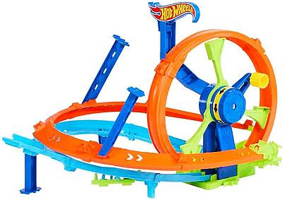 Hot Wheels Hızlı Fırlatma Ve Döngü Parkuru Oyun Seti Jbx65 - 4