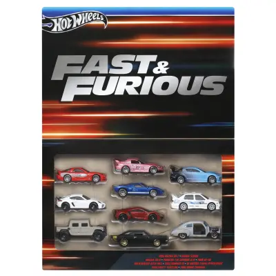 Hot Wheels Fast And Furious 10 Pack Hvx27 - 1