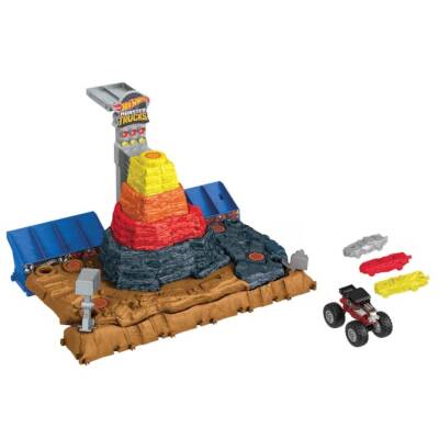 Hot Wheels Monster Trucks Muhteşem Çarpışma Arenası HNB96 - 1