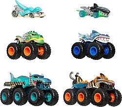 Hot Wheels Monster Trucks Sharks & Dinos Çoklu Arabalar Jgd68 - 2