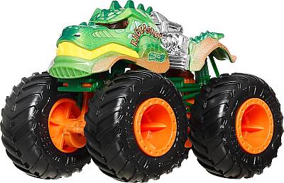 Hot Wheels Monster Trucks Sharks & Dinos Çoklu Arabalar Jgd68 - 4