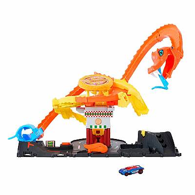Hot Wheels Pizza Dükkanında Kobra Macerası Oyun Seti Htn81 - 3