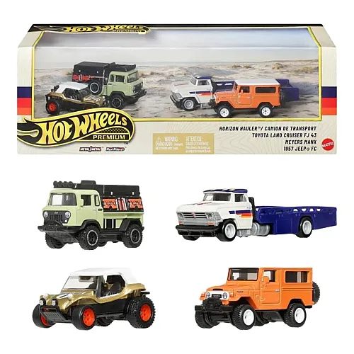 Hot Wheels Premium Diorama Set Off-Road Collection JHW42 - 1