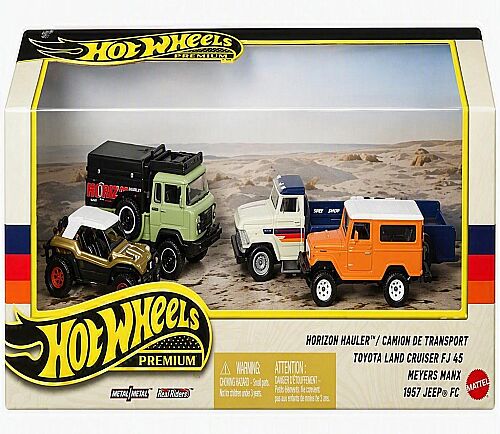 Hot Wheels Premium Off Road Koleksiyon Seti JHW42 - 1