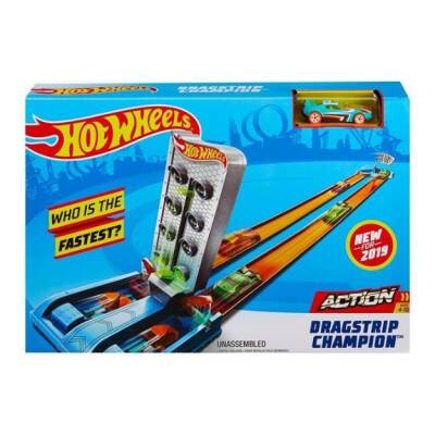 Hot Wheels Şampiyonluk Parkuru Yarış Seti GBF81 - 1