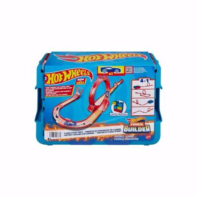 Hot Wheels Track Builder Alev Temalı Akrobasi Seti HMC04 - 2