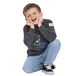 HUPALUPA Basic Sweatshirt Dar Kalıp Antrasit Skate 9-10 Yaş - 2