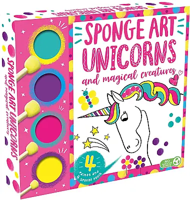 Igloo Sponge Art Unicorns - 1
